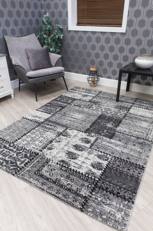 Antika Patchwork - Grey