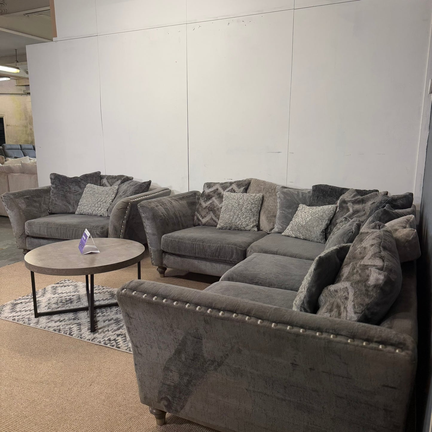 DFS Lawrie Corner Sofa & Large Cuddle Chair
