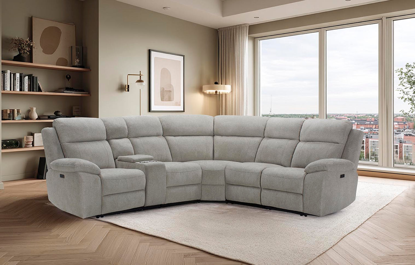 Clayton Power Corner Recliner
