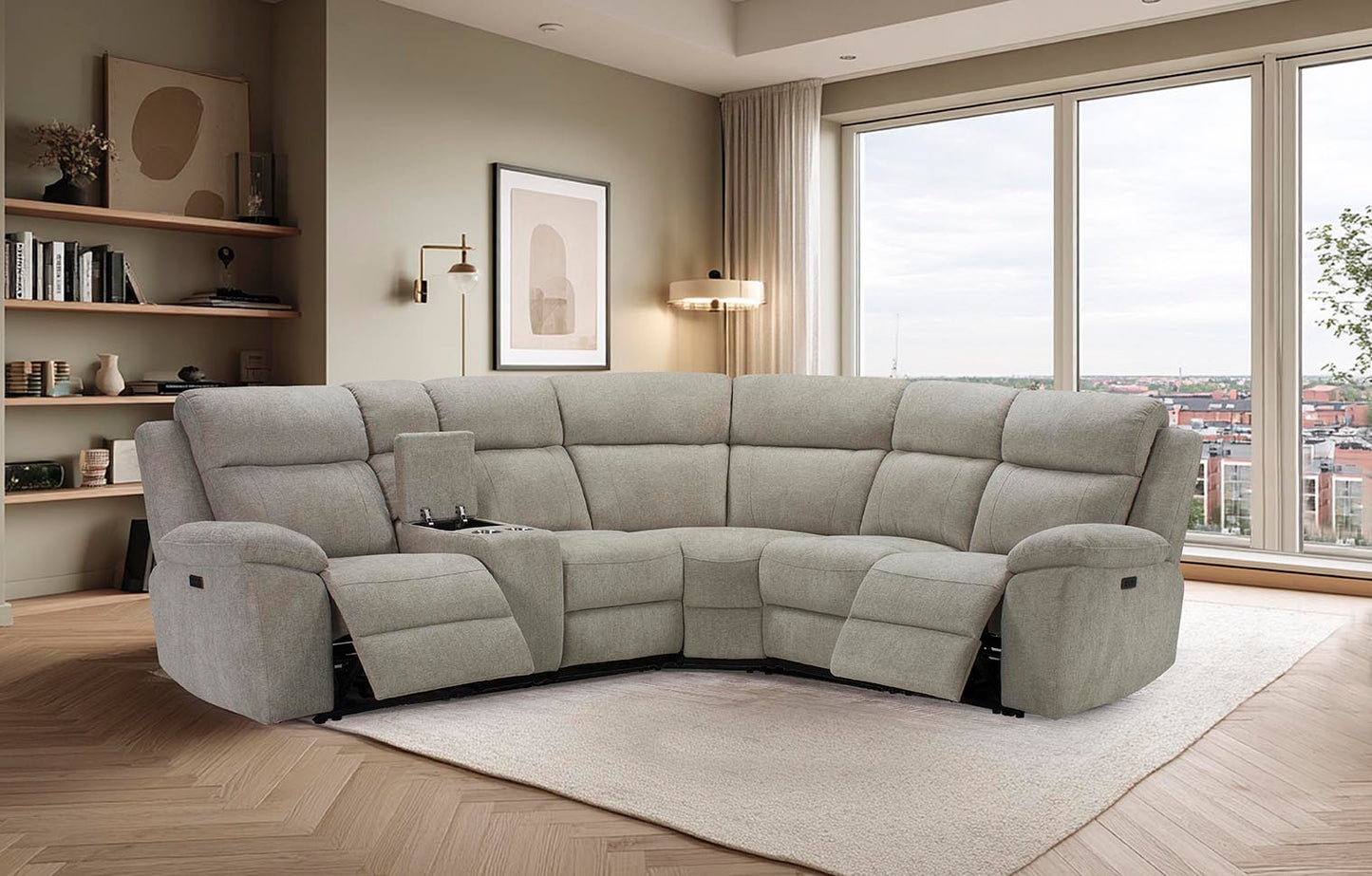 Clayton Power Corner Recliner