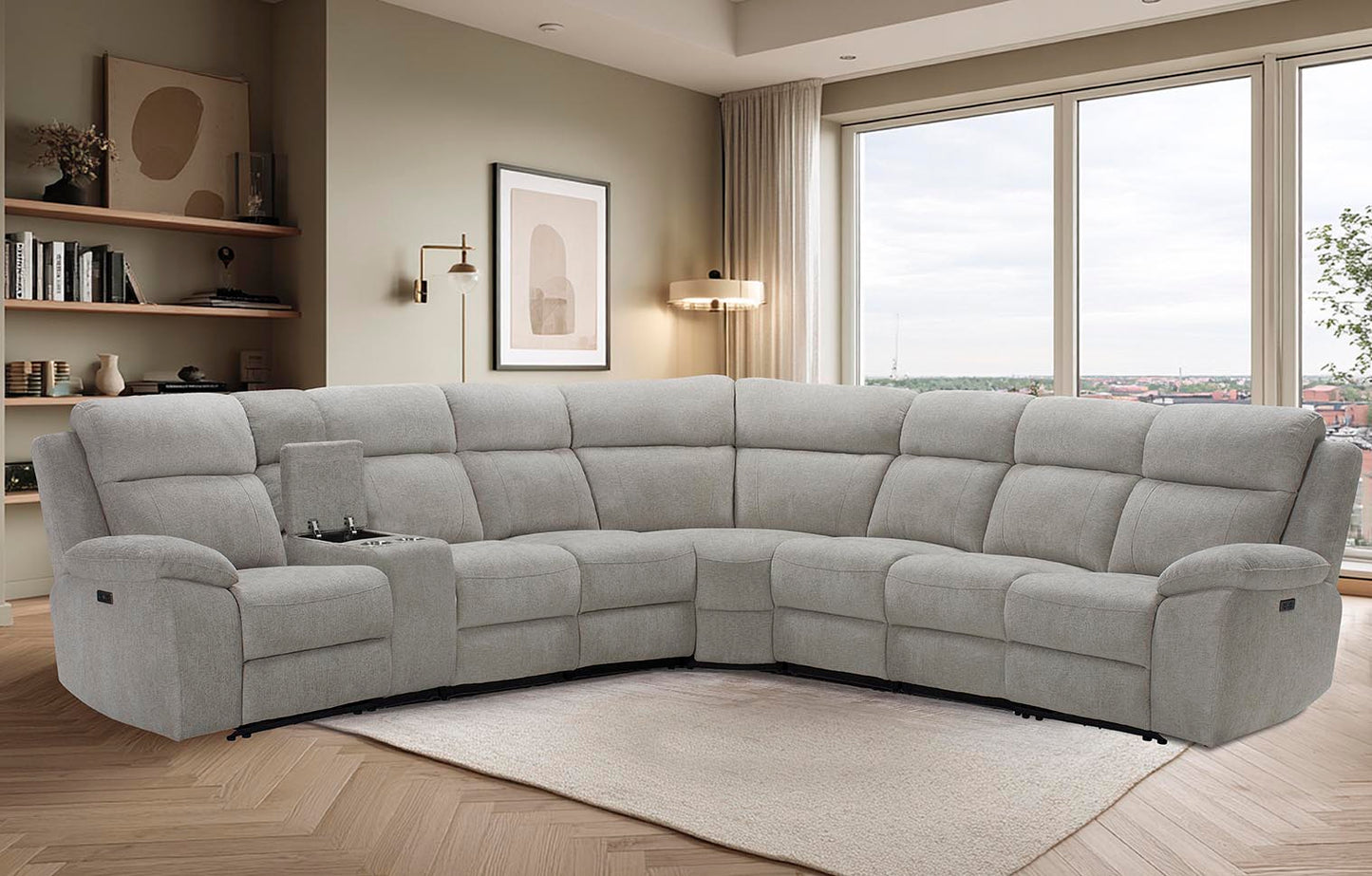 Clayton Power Corner Recliner