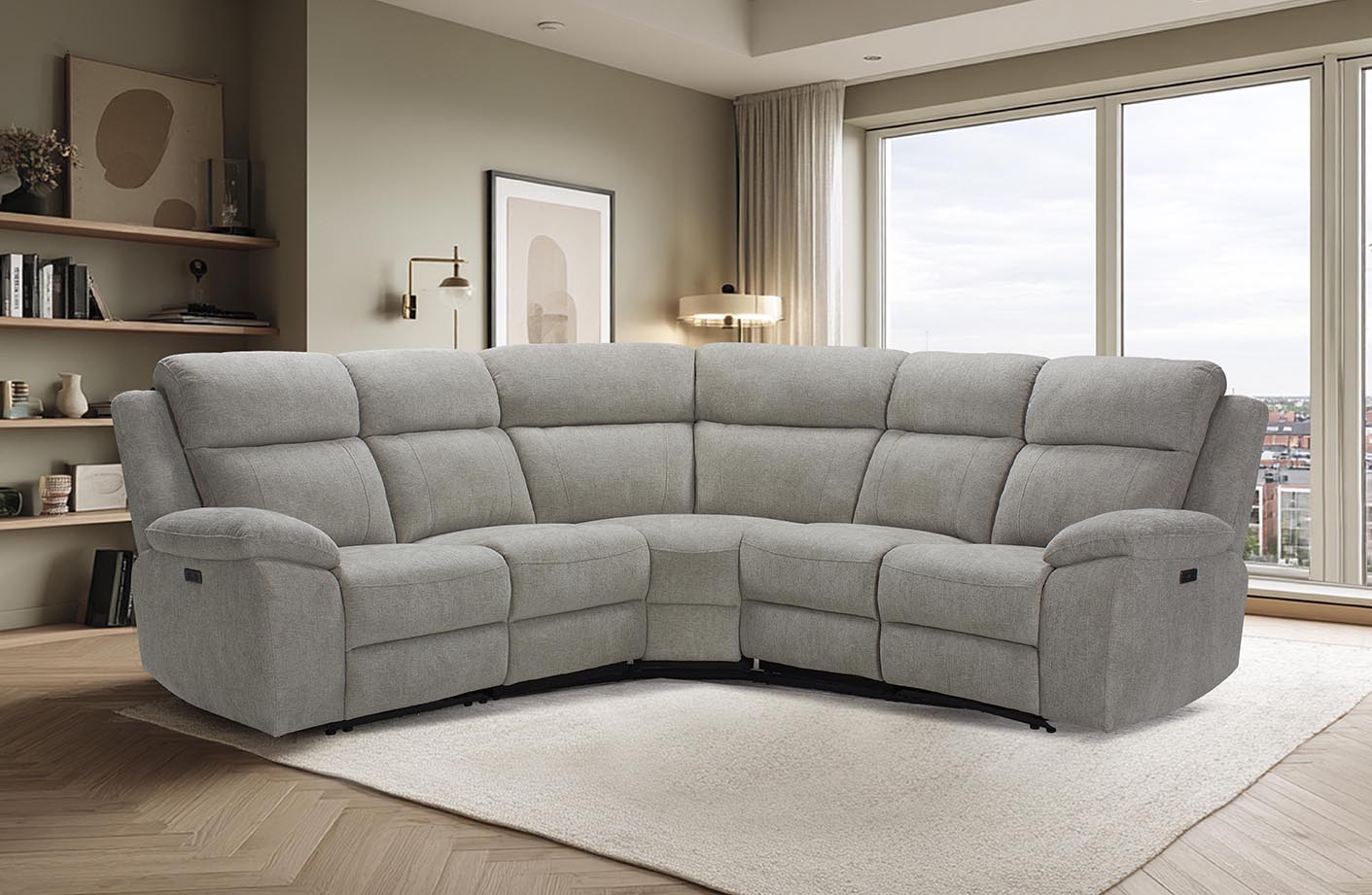 Clayton Power Corner Recliner