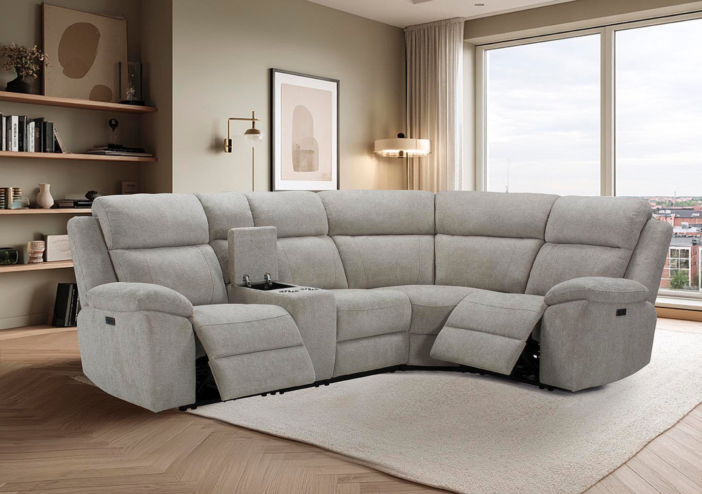 Clayton Power Corner Recliner