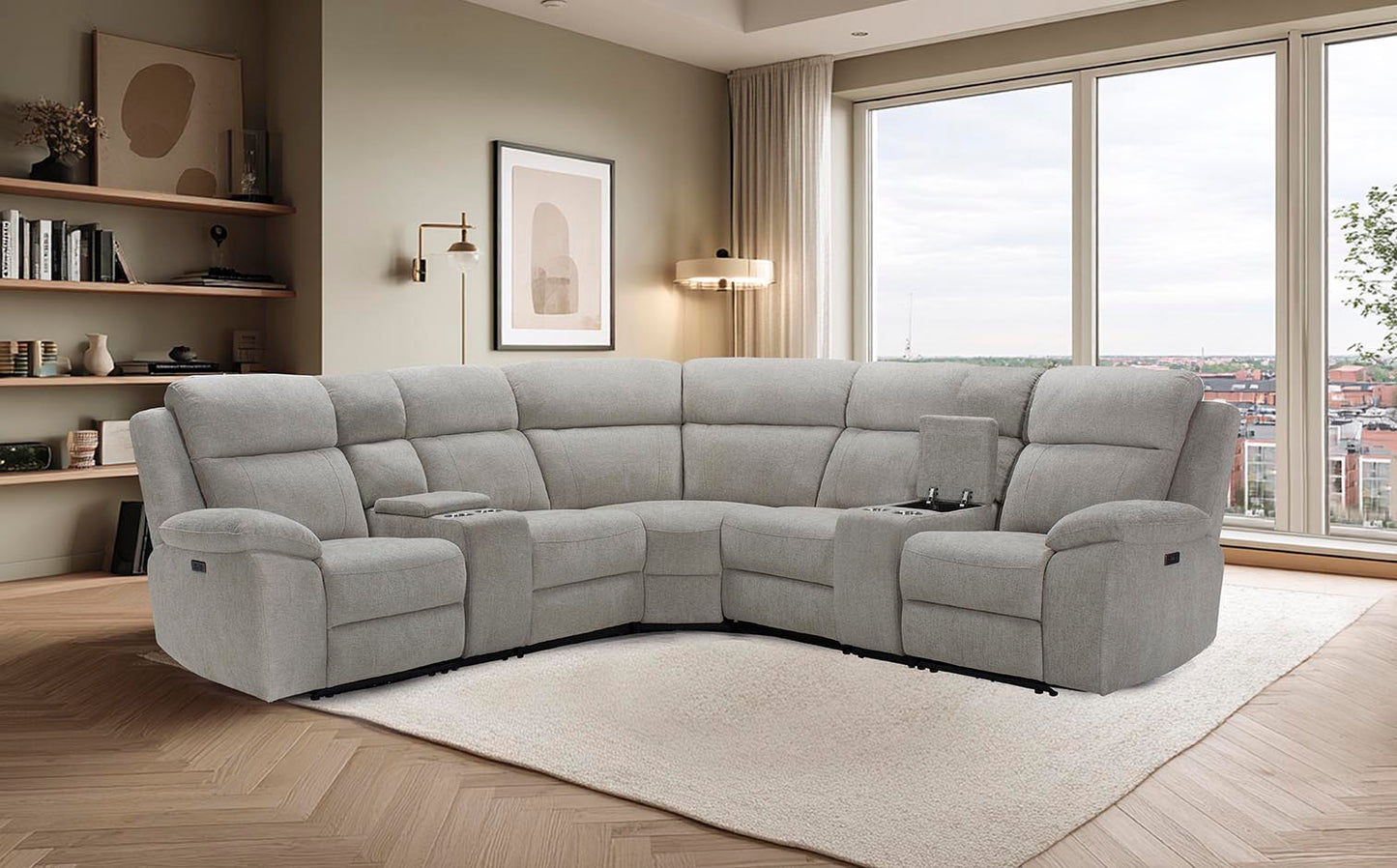 Clayton Power Corner Recliner