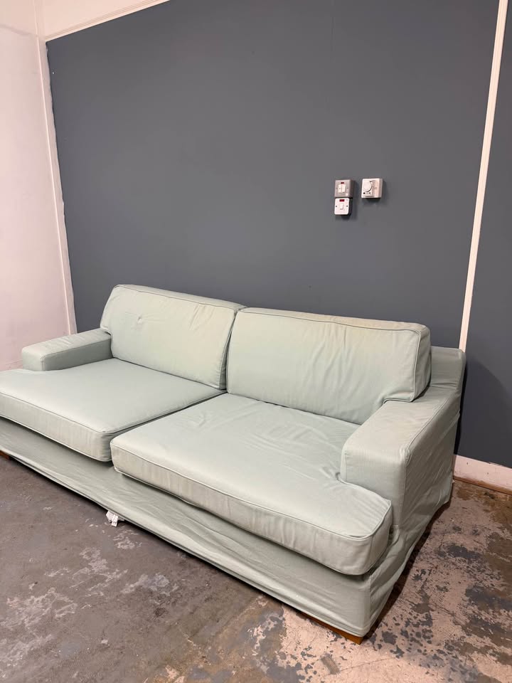 X2 Ikea Three-Seater Sofa Set