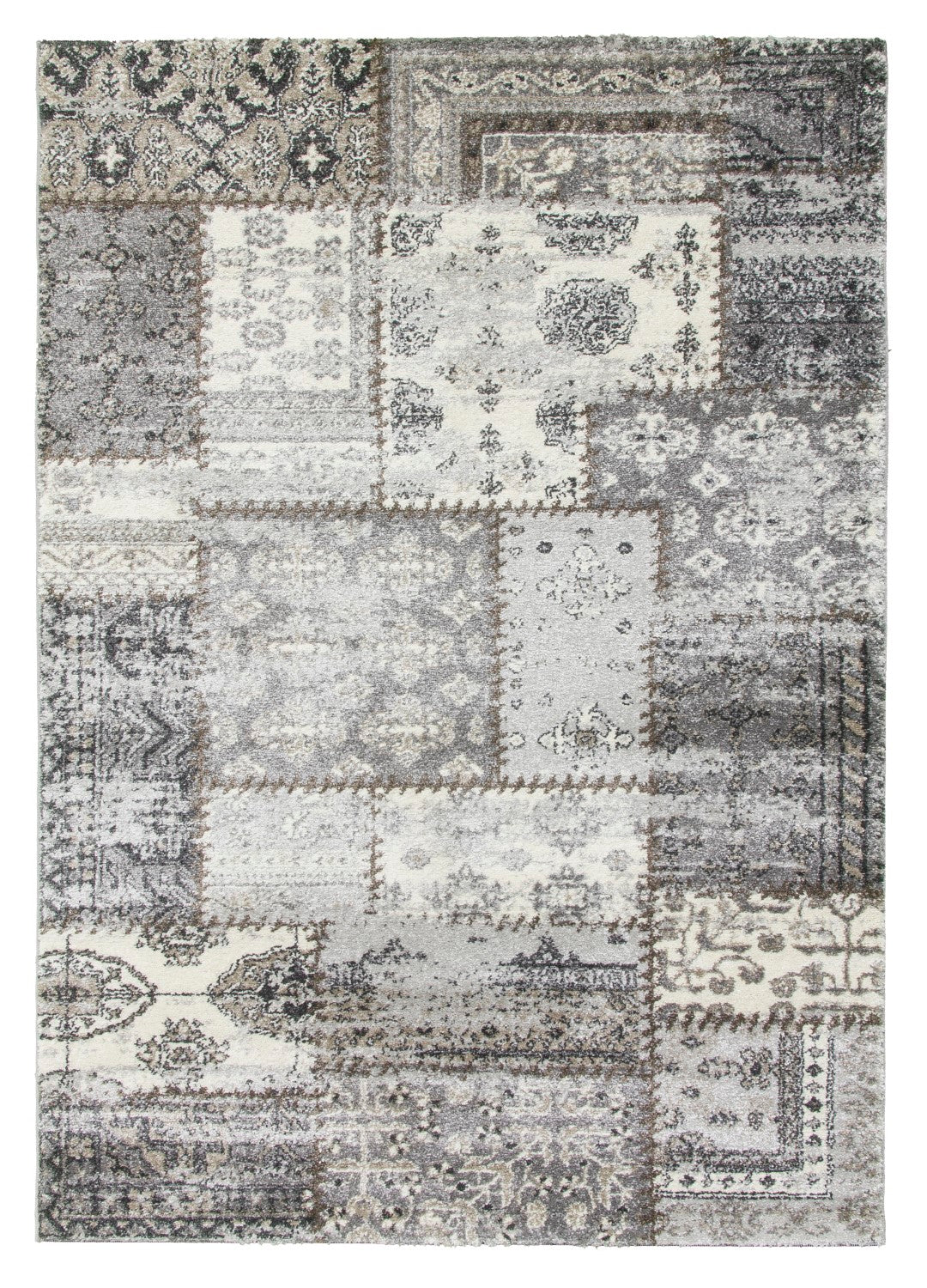 Antika Patchwork - Greige