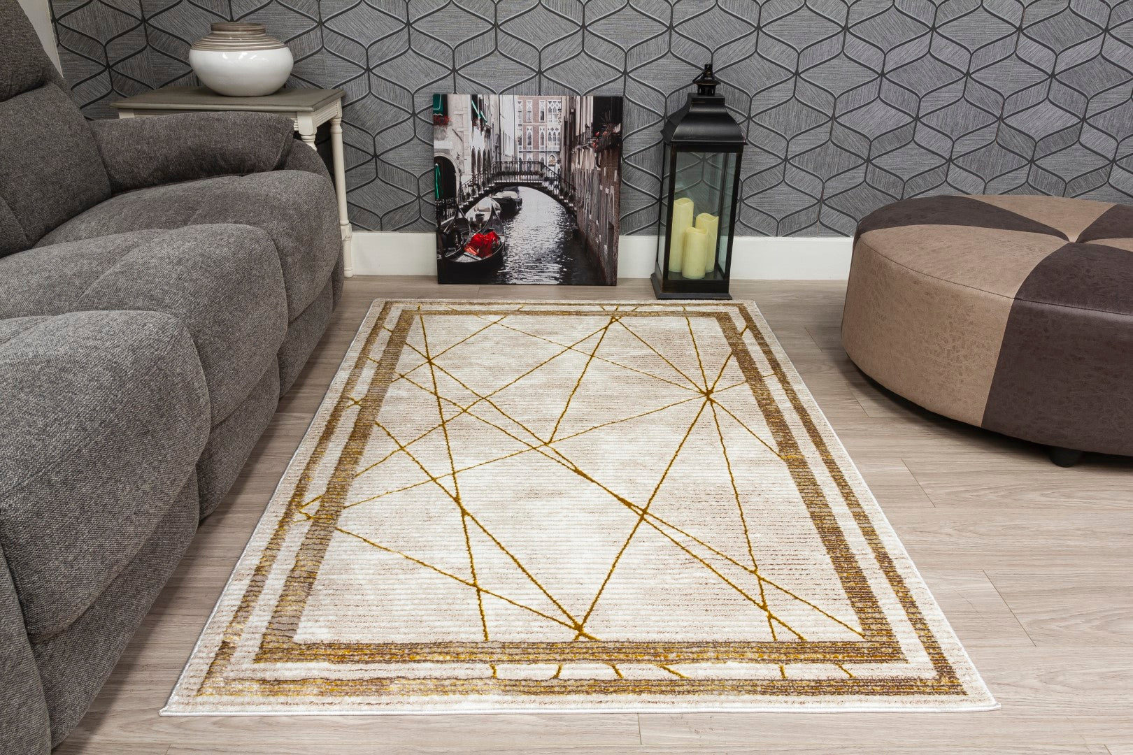 Glitz Art Deco - Ochre
