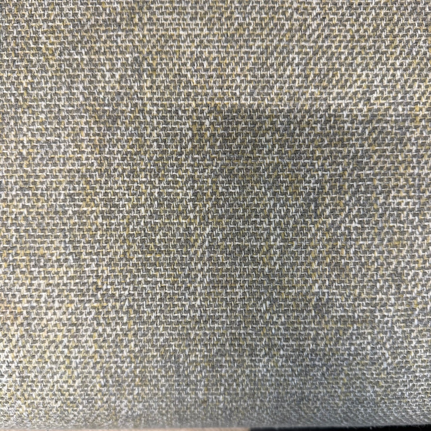 Double Stitch Grey & Yellow Corner Sofa