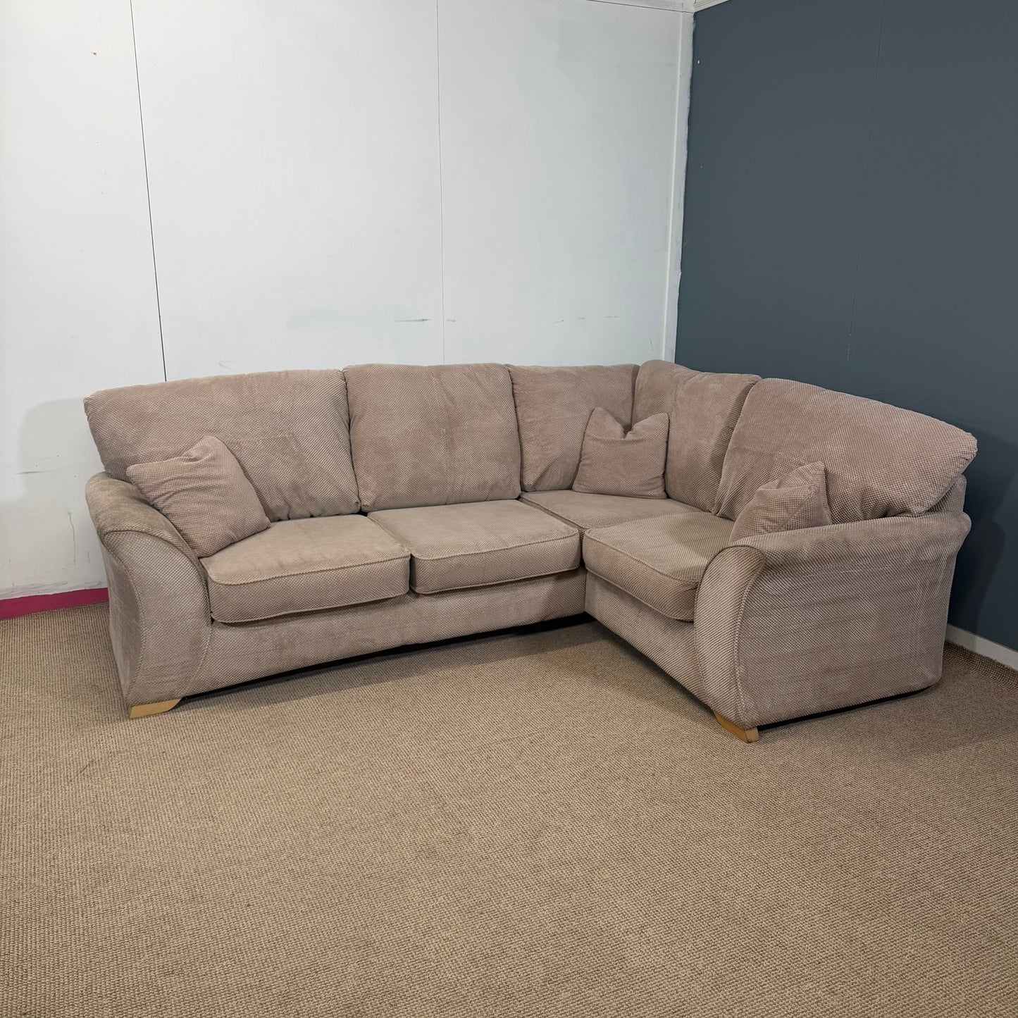 Greige Corner Sofa