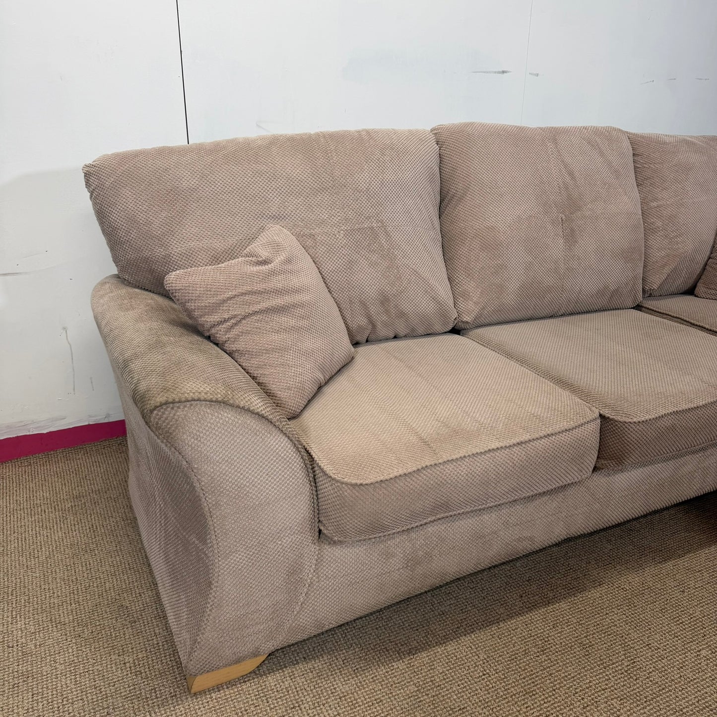 Greige Corner Sofa