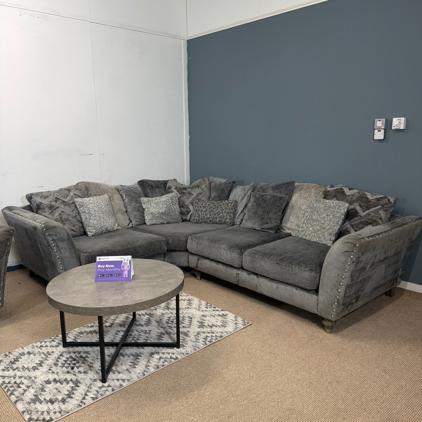 DFS Lawrie Corner Sofa & Large Cuddle Chair
