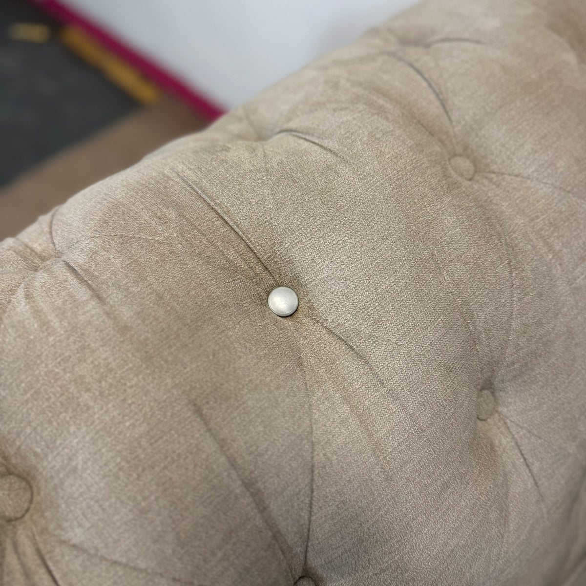 Large Cream Corner Sofa