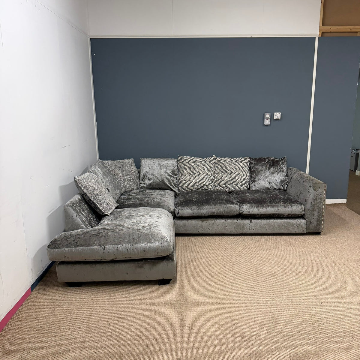 DFS Lawrie Corner Pillow Back Corner Sofa