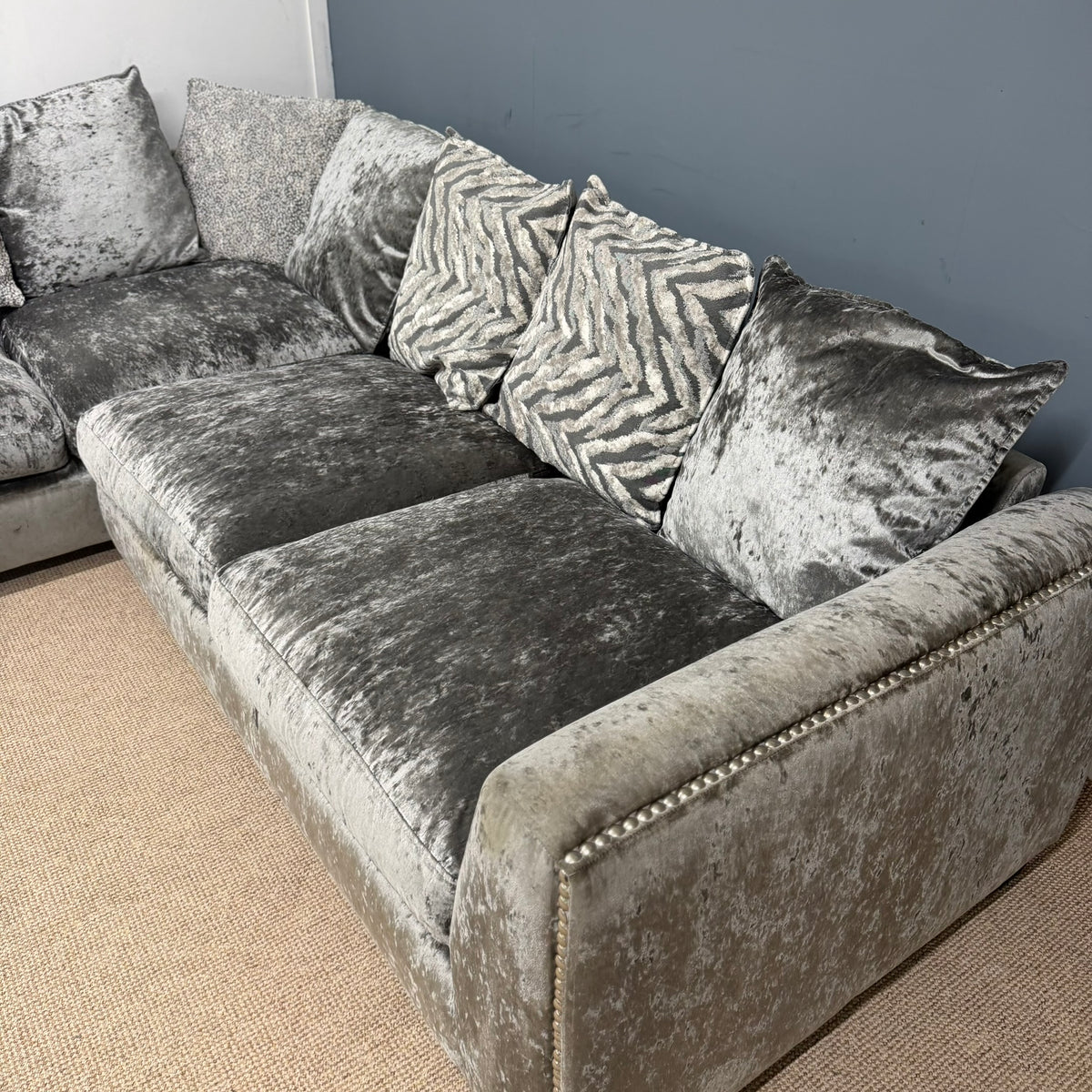 DFS Lawrie Corner Pillow Back Corner Sofa