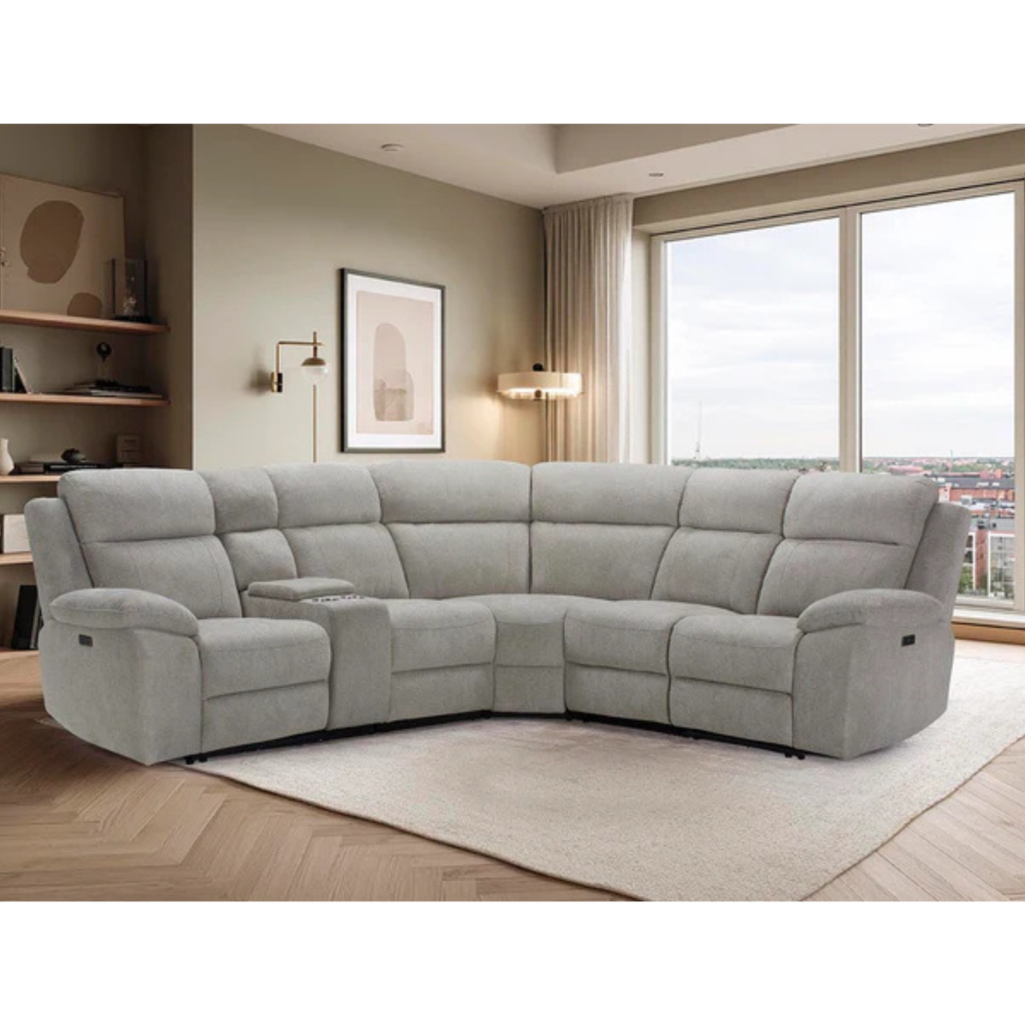 Clayton Power Corner Recliner